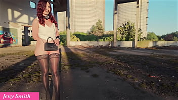 Exposed And Bound: Jeny Smith’s Public Naked Confinement