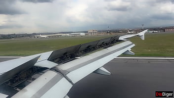 Cock Out On The Plane – She Made Me Blast In Under Two Minutes