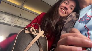 Boldly Stroking My Cock In A Crowded Cabin – Exposing My Hard-on For All To See