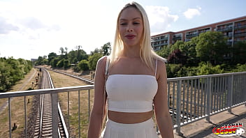 First Anal Casting: Big Clit Blonde Vivian Lola Takes It All