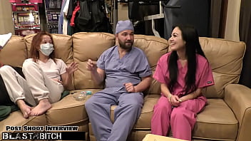 Become The Nurse As Blaire Celeste Takes A Massive Cum Blast To Her Mouth