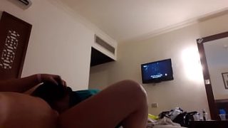 Hotel Room Threesome: My Girlfriend And I Double-team A Lesbian Fantasy