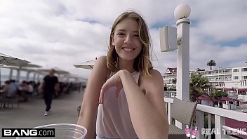Naughty Young Things – Sneaky Teen Fingers Her Wet Pussy In Public