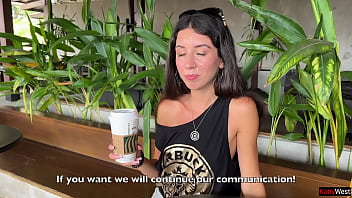 Cum-slurping Slut’s Starbucks Spree: Public Toilet Blowjob & Sperm-flavored Coffee