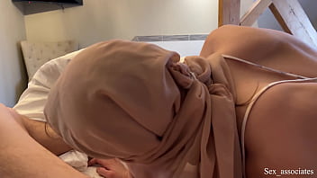 Timid Arab Stepmother And Her Son Share A Sizzling Night In A Hotel Bed