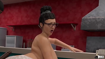Mature Waitress Earns Her Raise By Taking A Thick Black Cock