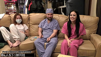 Nurse Blaire Celeste’s Dripping Pussy Pumped Full Of Hot Cum