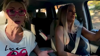 Big Tit Blonde Lesbian Strapon Fucking