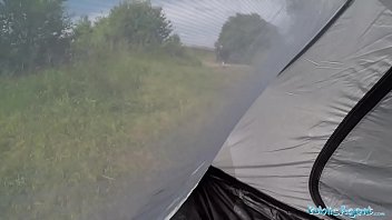 Anissa Kate’s Big Tits Get A Rough Tent Fucking As This Cheating Wife Takes A Stranger’s Cock