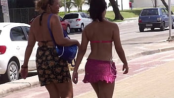 Sweet Little Thing Heading To The Beach With That Delicious Ass