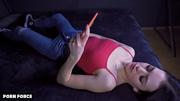 My Gorgeous Step Sister Gets Caught Watching Porn And Touching Herself – Hidden Camera Captures Her Real Masturbation And Intense Orgasm