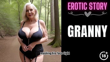 Arousing Encounter With A Lusty Granny In The Garden Part 1