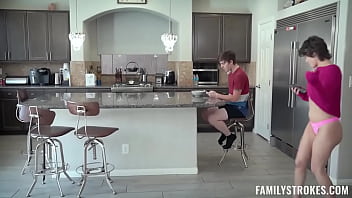 Stepson Takes Charge And Fills The House With Pleasure