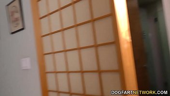 Ebony Arie Faye Takes A Massive Cock Deep Inside
