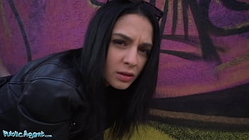 Mia Trejsi’s Public Agent Pussy Gets Pounded By A Dildo